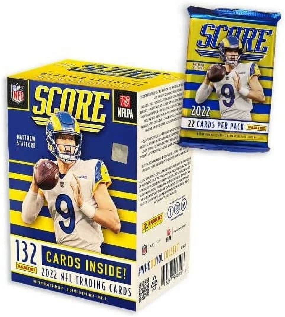 2022 Score Football Trading Card Blaster Box A77773