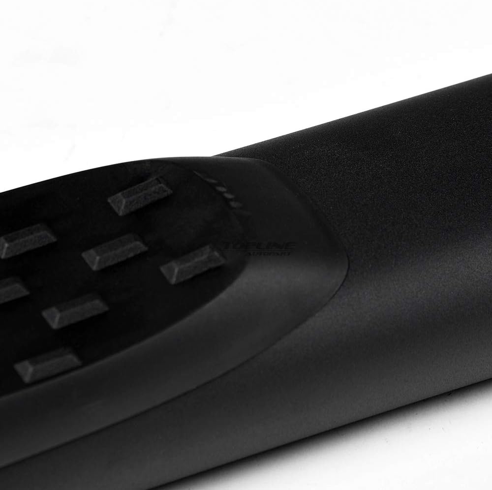 Matte Black Steel Side Step Nerf Bars J294