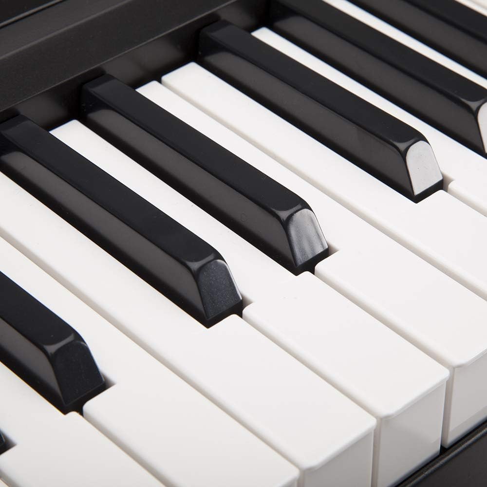 61 Key Keyboard Piano with Touch Display Kit, Keyboard Stand, Piano Bench, Sustain Pedal, Headphones P790174