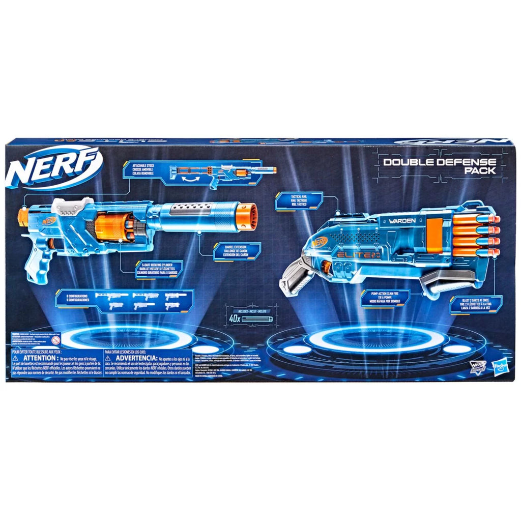 Elite 2.0 Double Defense Pack Blasters and Darts Set V978900