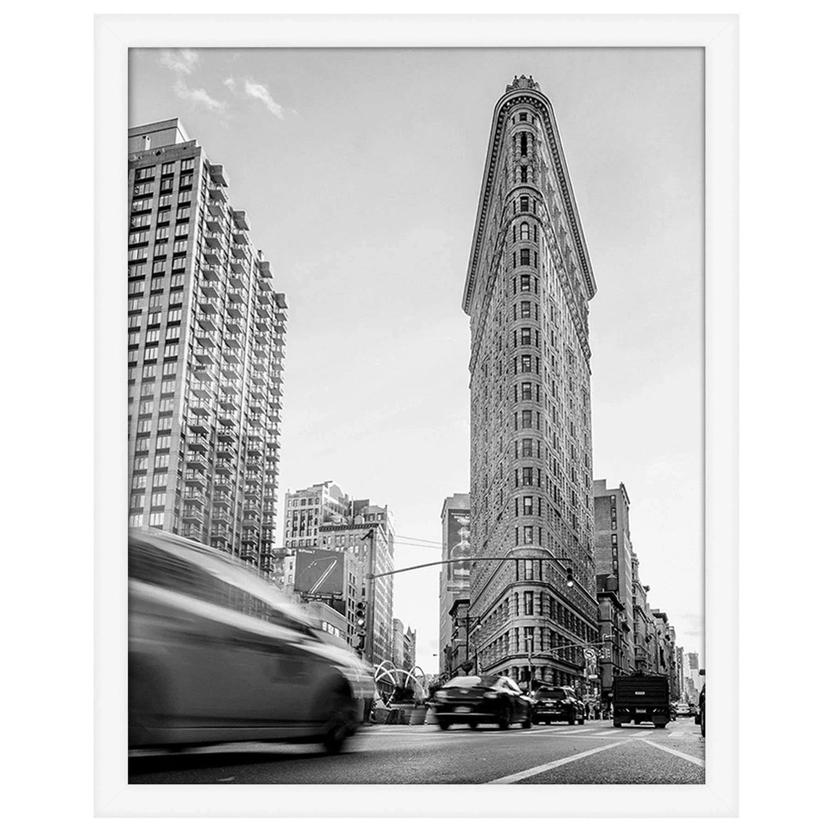 22x28 White Poster Frame with Polished Plexiglass B5147