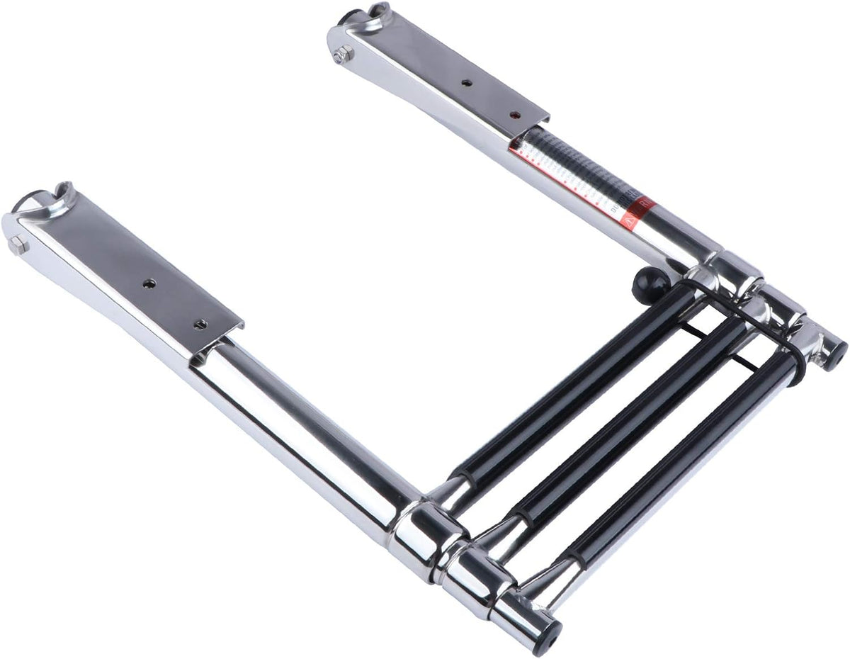 3 Step Folding Stainless Steel Swim Ladder, Pack of 2 X72130