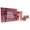 3 Pc 3.4 oz EDP Spray Body Souffle Bath Shower Gel Gift Set P2301