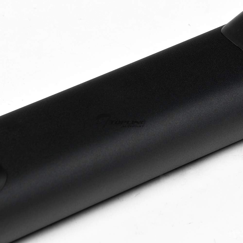 Matte Black Steel Side Step Nerf Bars J294
