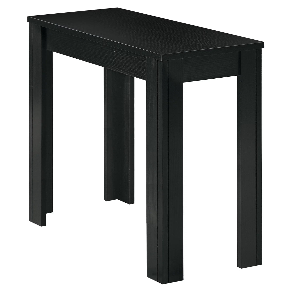 Black Transitional Rectangular Accent End Table C2599