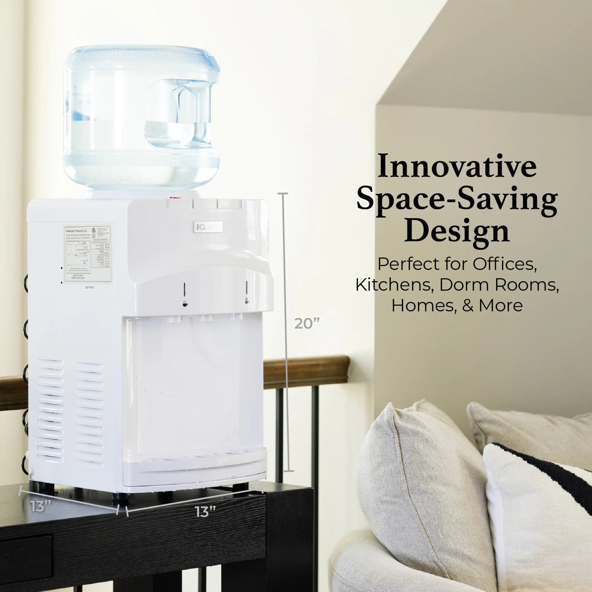 White Top Loading Hot & Cold Water Dispenser B946250