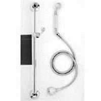 Matte White Handshower with Slide Bar Y57756