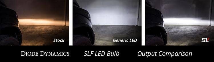 9006 SLF LED Cool White (Pair) E58184
