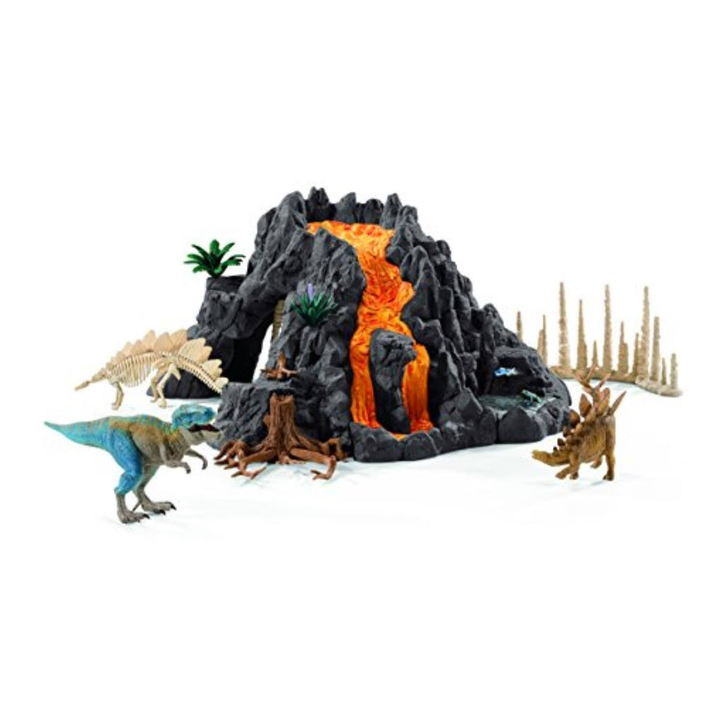 Giant Volcano with T-Rex K4683