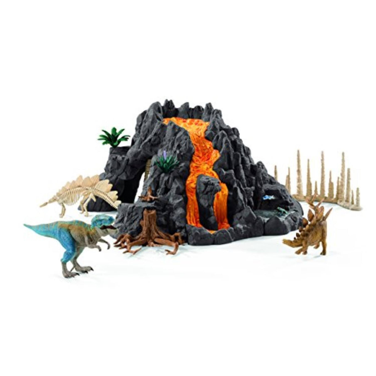 Giant Volcano with T-Rex K4683