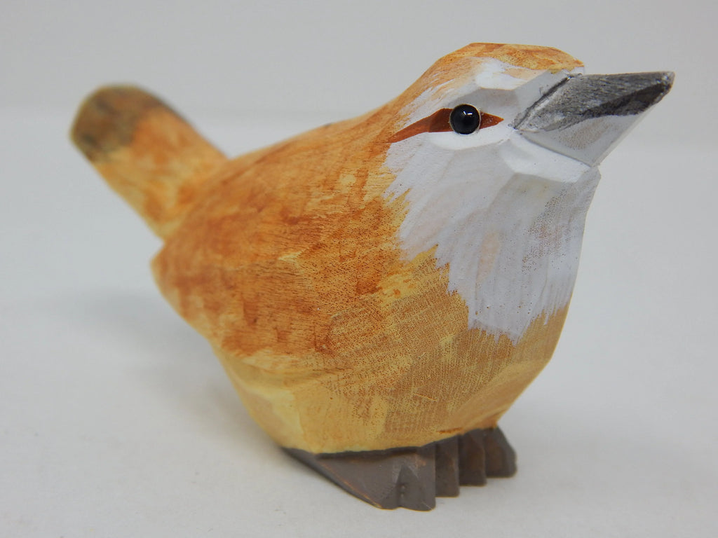 Wood Figurine Statue Handmade Carving K874462