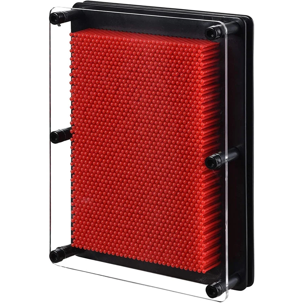 Red 3D Pin Art Board Toy W8455