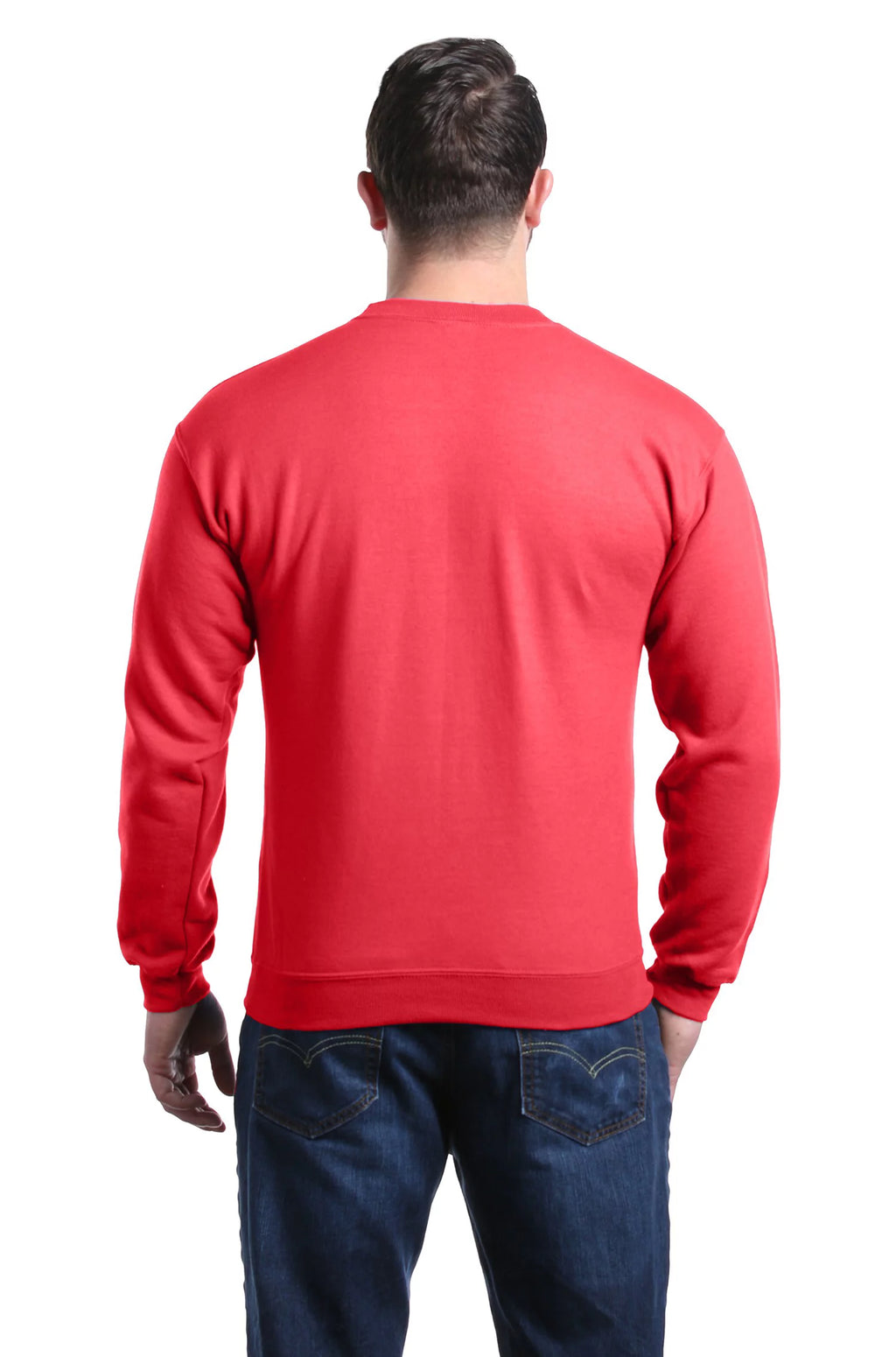 Men's Christmas Crewneck Sweatshirt Small Red L29158