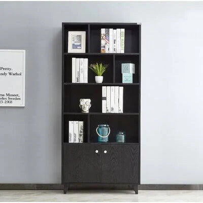 Black Step Bookcase R956