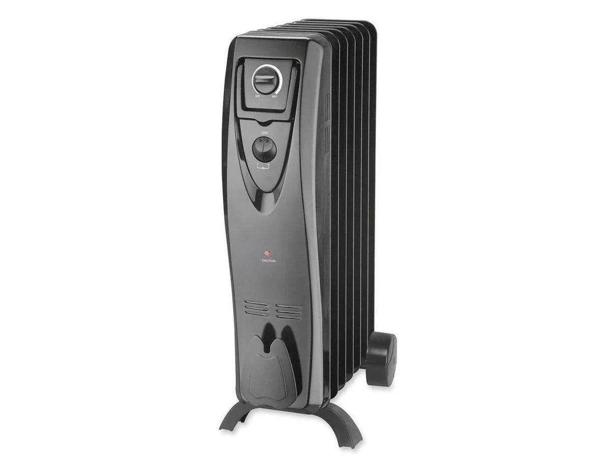 1500 Watt 3-Setting White Oil Filled Electric Heater J5679