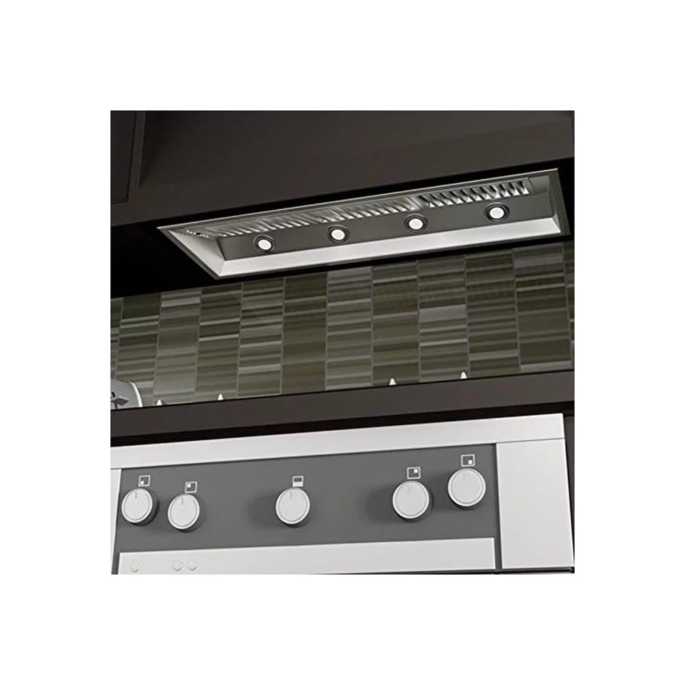 46 Inch Stainless Steel Range Hood Insert with LED Lighting M772