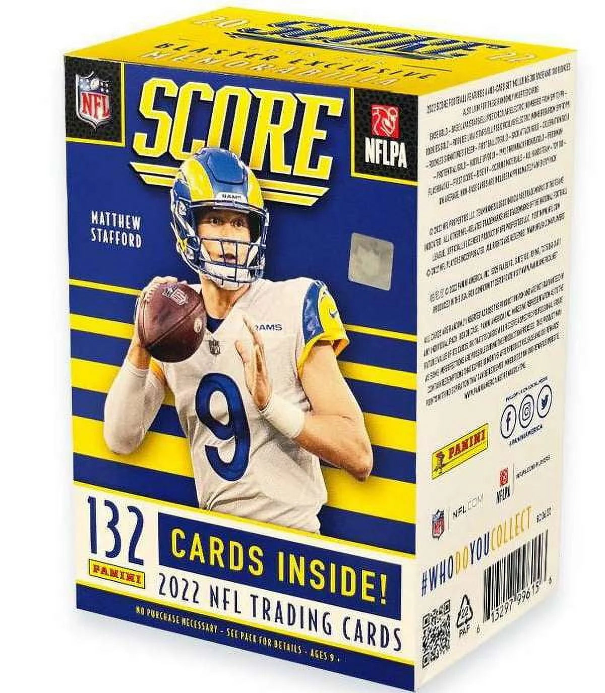 2022 Score Football Trading Card Blaster Box A77773