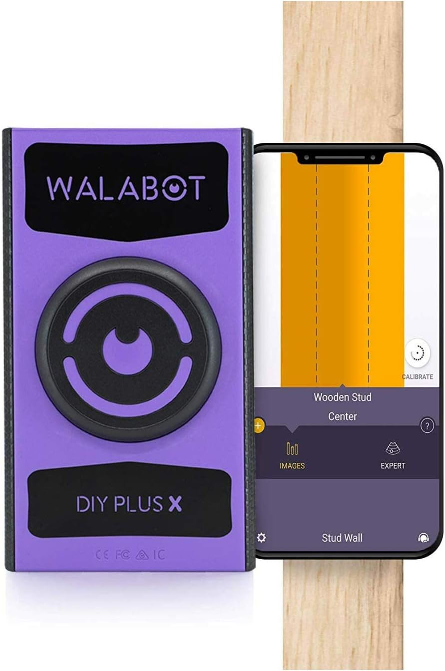 Walabot DIY Plus X Visual Wall Scanner with Braided Aluminum Alloy USB-C to USB-A Cable Bundle A948463