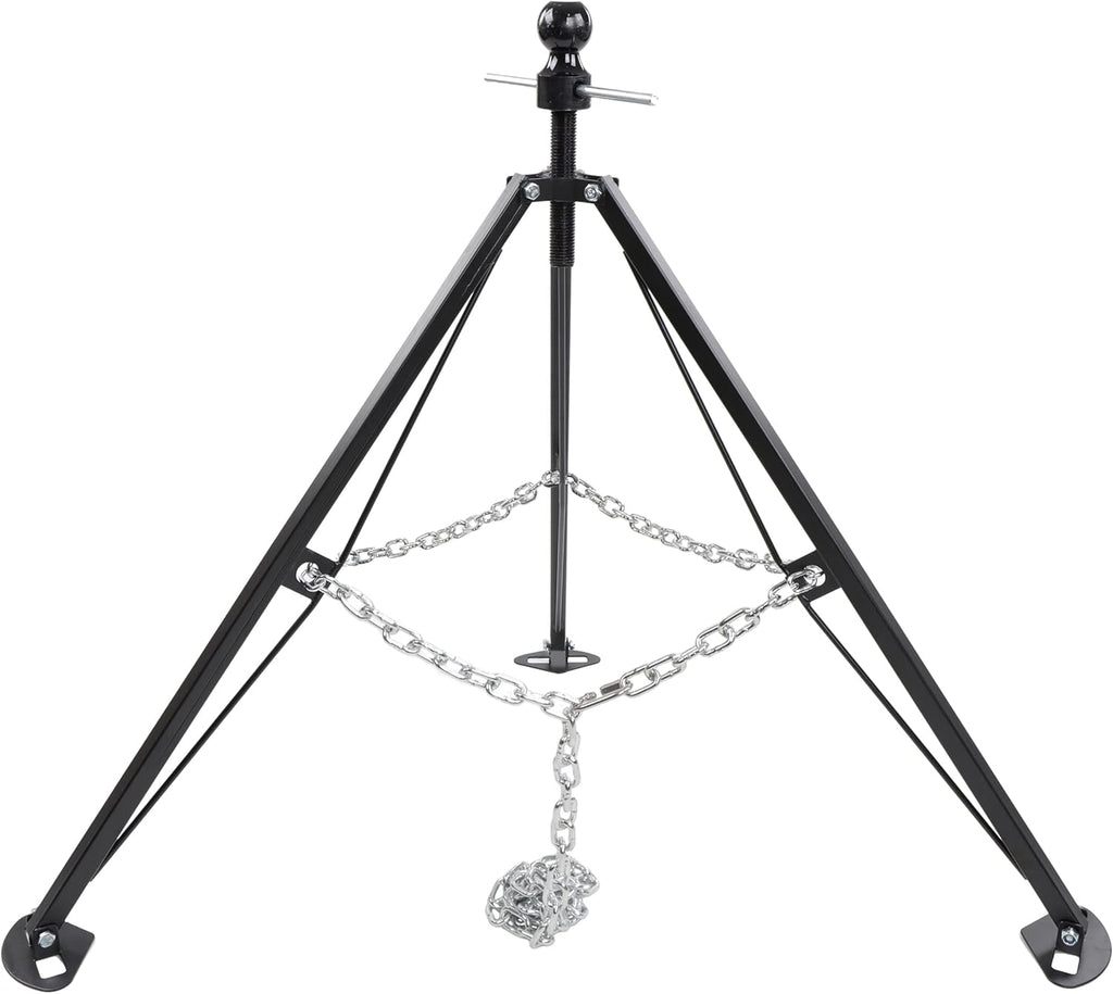 Gooseneck RV Stabilizer Tripod 2-5/16in Ball Joint 7500lb Cap 5th Wheel Adjustable Jack O2810