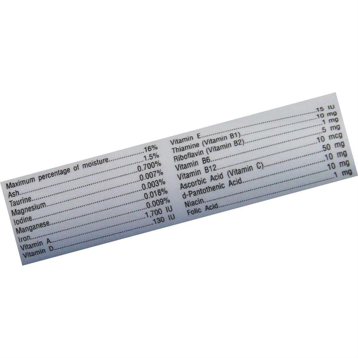 Vitamin Supplement L3130