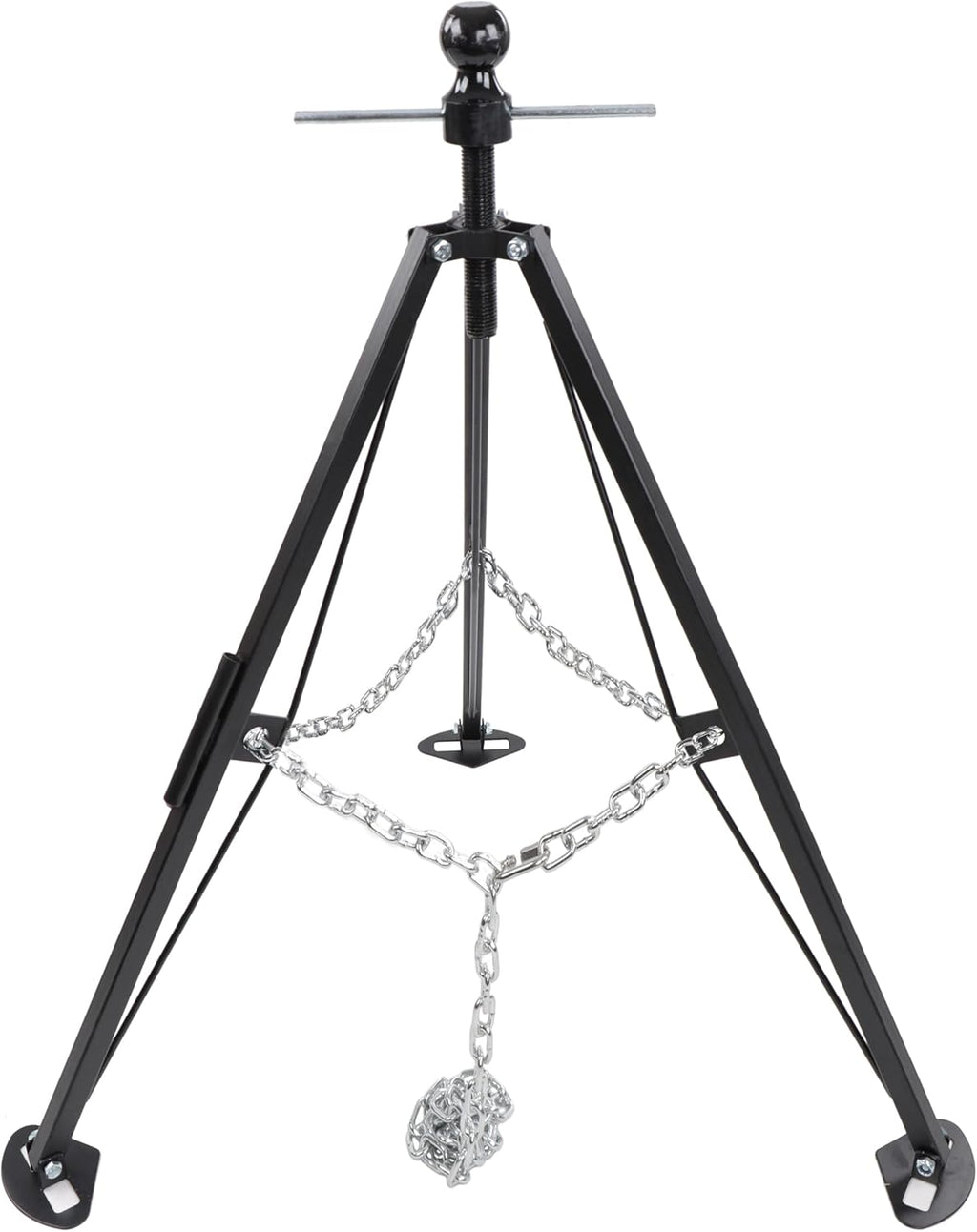 Gooseneck RV Stabilizer Tripod 2-5/16in Ball Joint 7500lb Cap 5th Wheel Adjustable Jack O2810