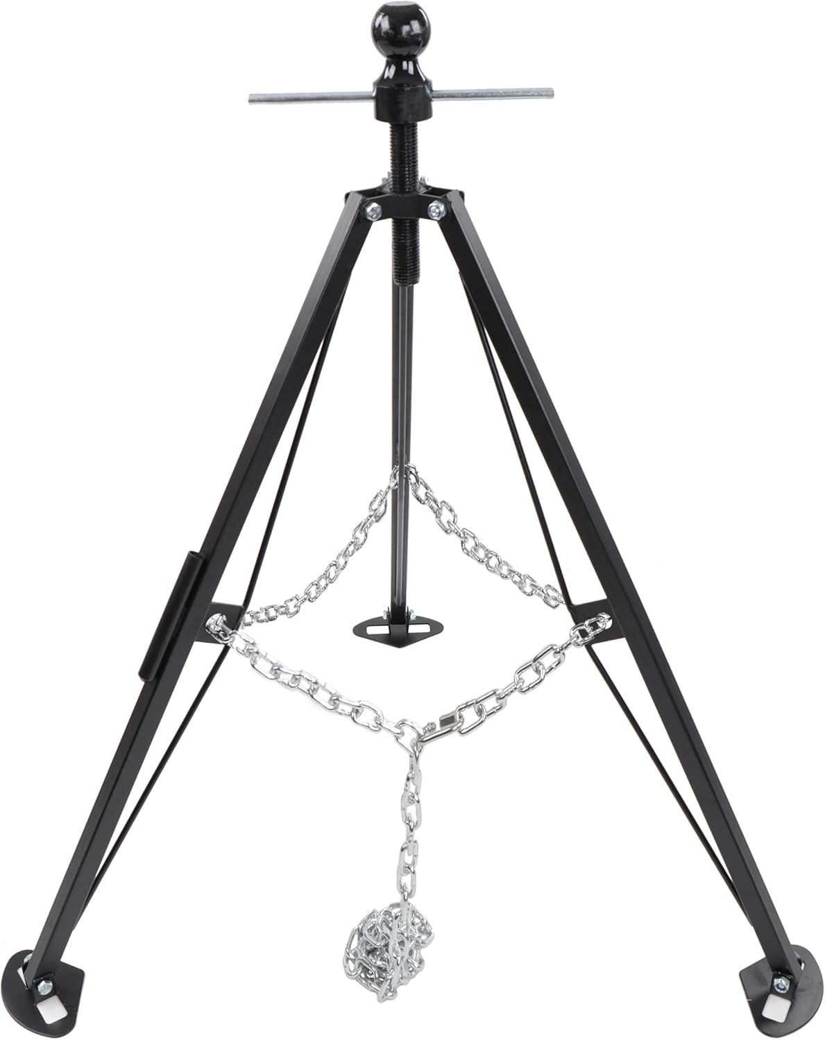 Gooseneck RV Stabilizer Tripod 2-5/16in Ball Joint 7500lb Cap 5th Wheel Adjustable Jack O2810