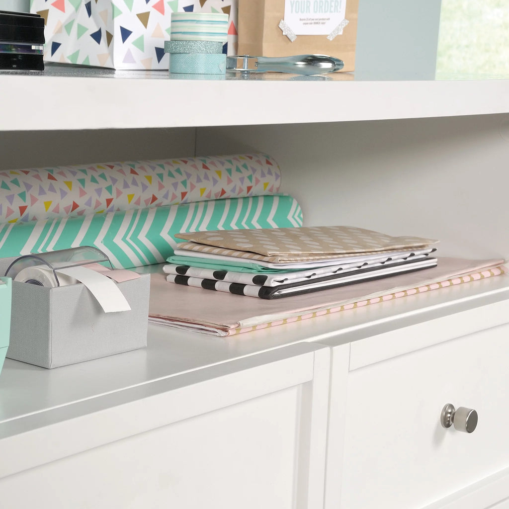 4 Drawer White Storage Cabinet N84306