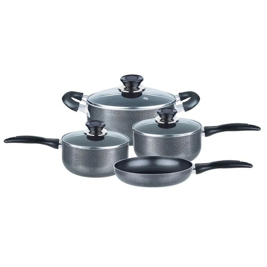 7 Piece Aluminum Non-Stick Cookware Set U378
