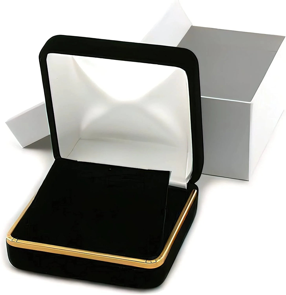 14K Yellow Gold Hollow Half Round Box Chain X675