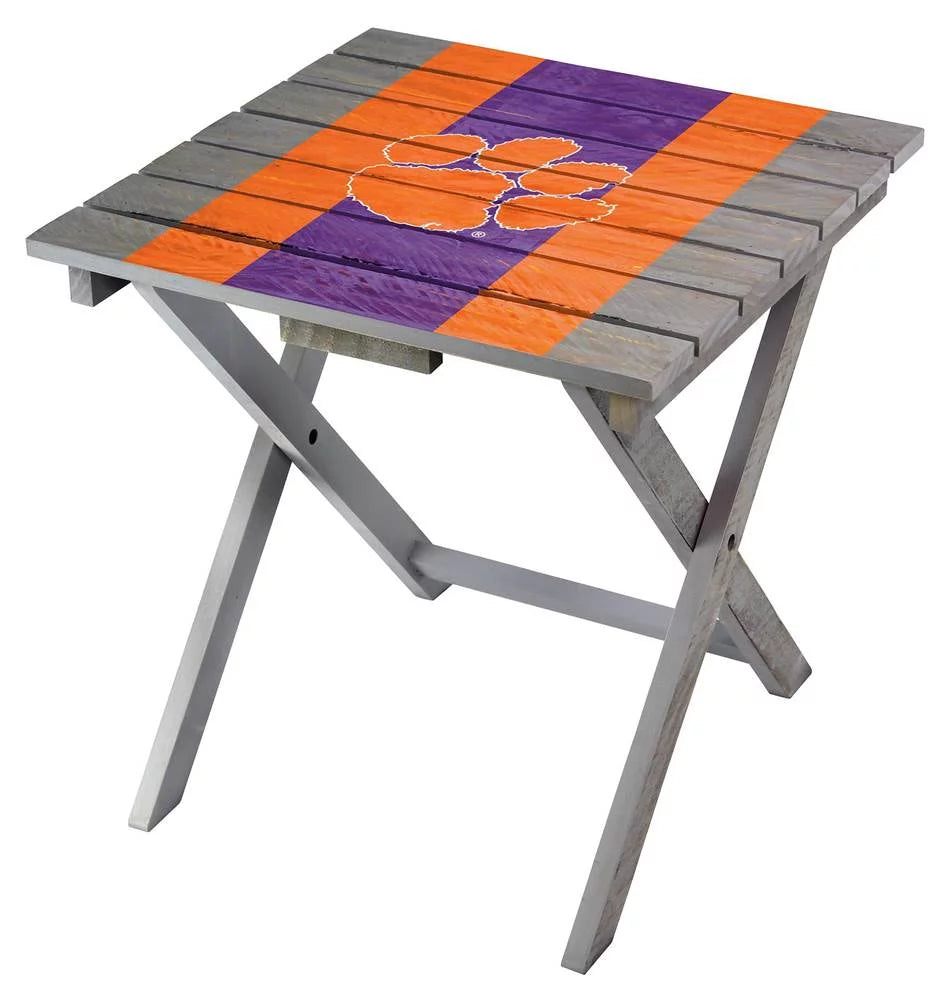 Gray Folding Adirondack Table Q130