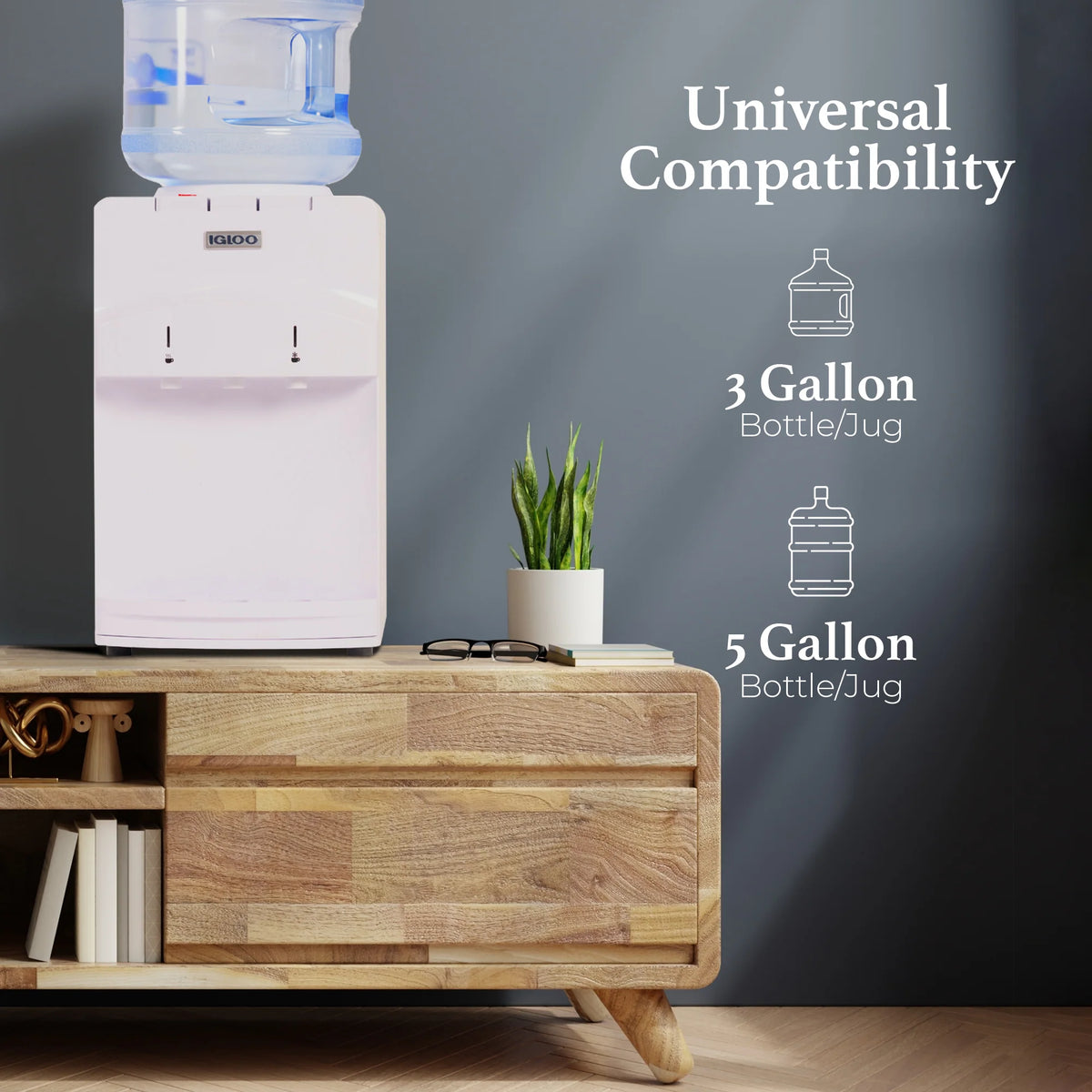 White Top Loading Hot & Cold Water Dispenser B946250