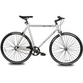 Chrome Silver Fixie V5576