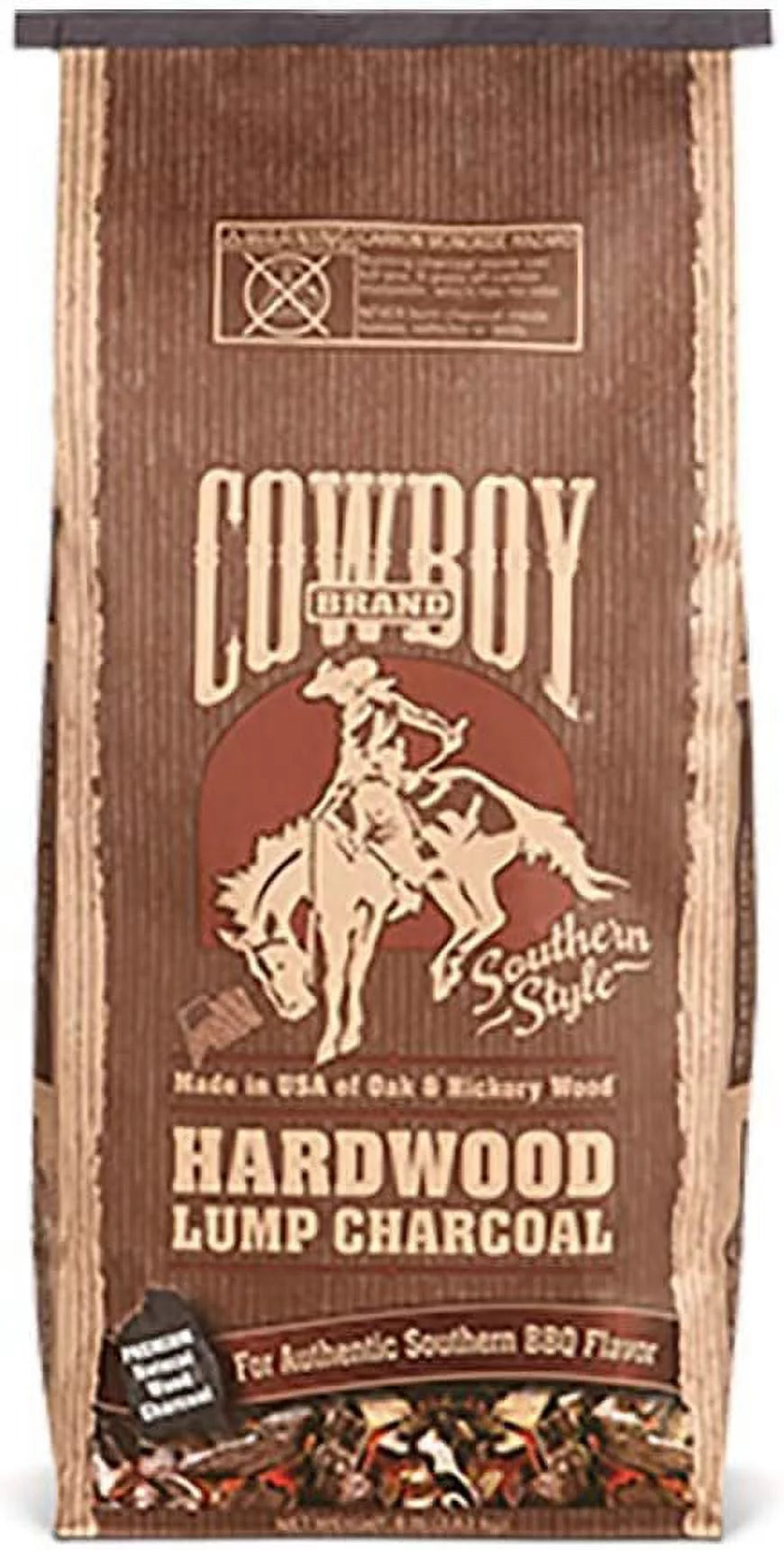 Hardwood Lump Charcoal, 18 lb C9888