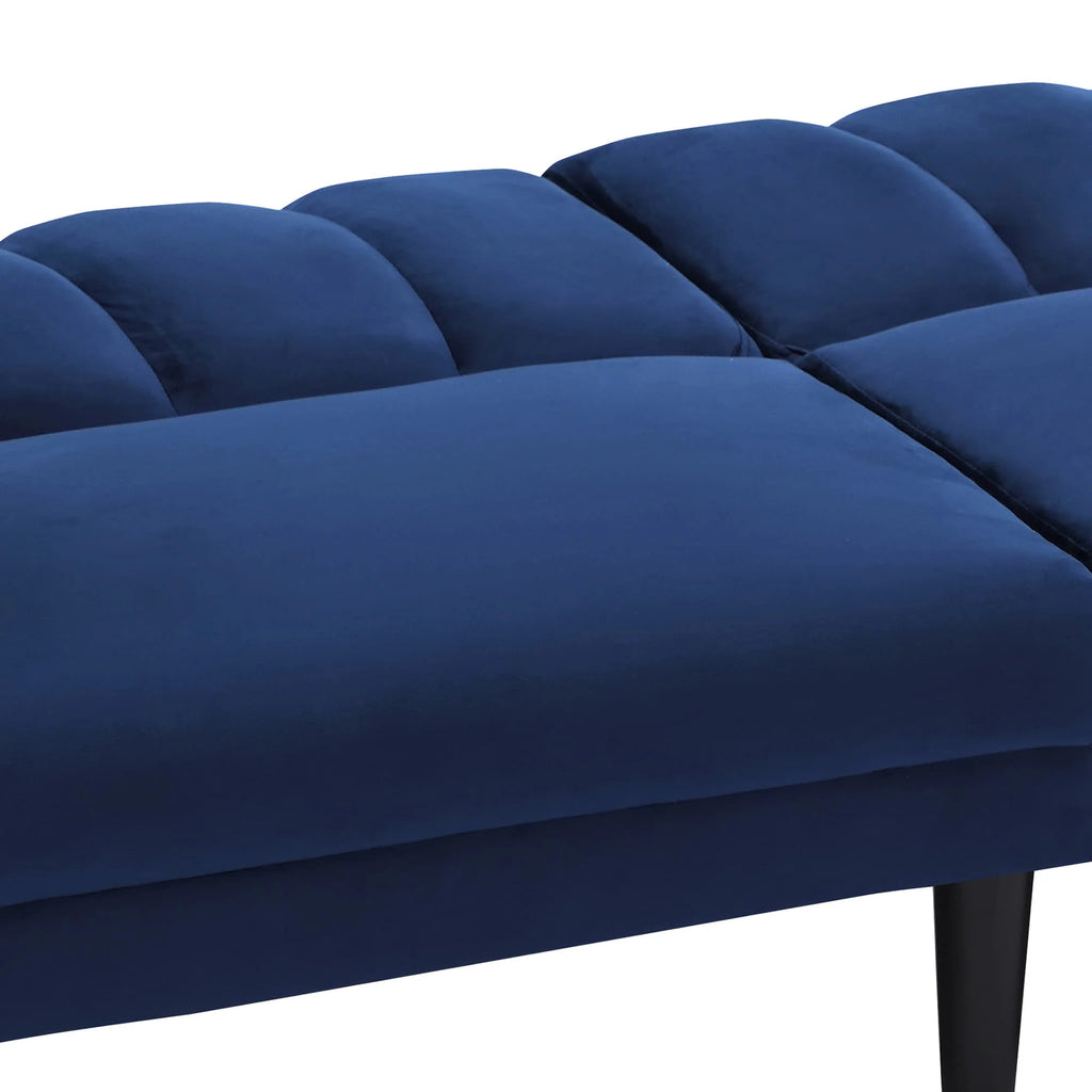Velvet Futon Sofa Bed X9329