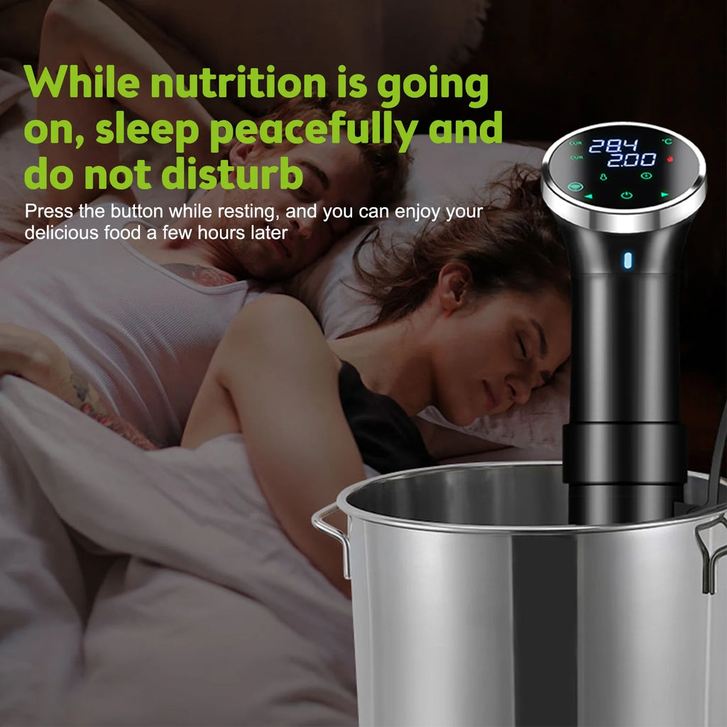 WiFi Sous Cooker Immersion Circulator 1100 Watts Digital Display R33811