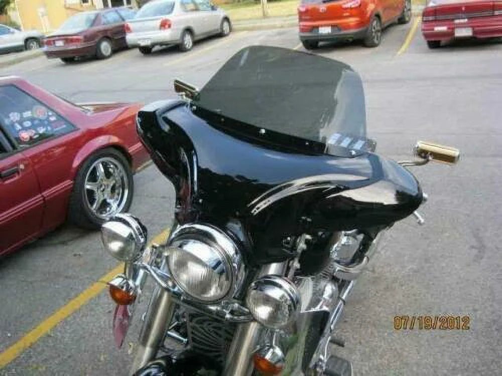 34" Red Cruiser Front Batwing Fairing with Tinted Windshield J49105