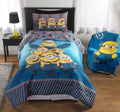 Blue Reversible Twin/Full Comforter M446