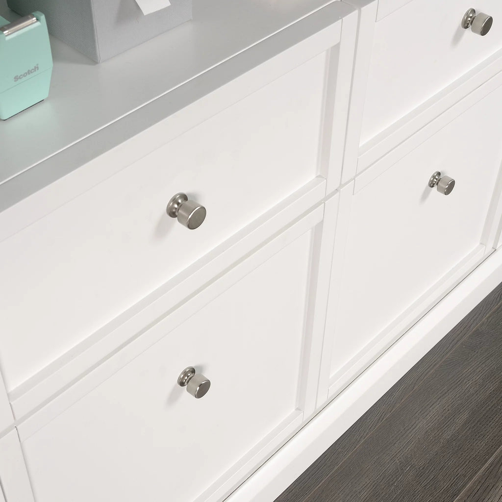 4 Drawer White Storage Cabinet N84306